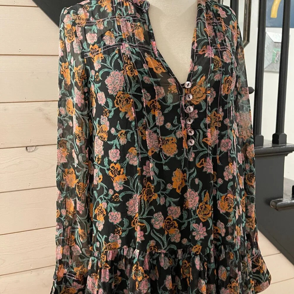 028 Free People See It Through Dress NWOT Size XS
